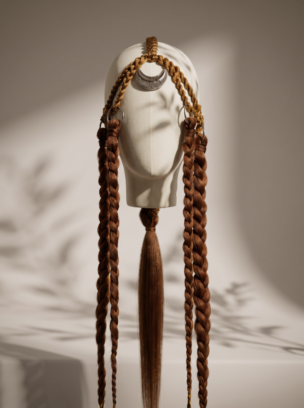 Handmade Headpiece with braids