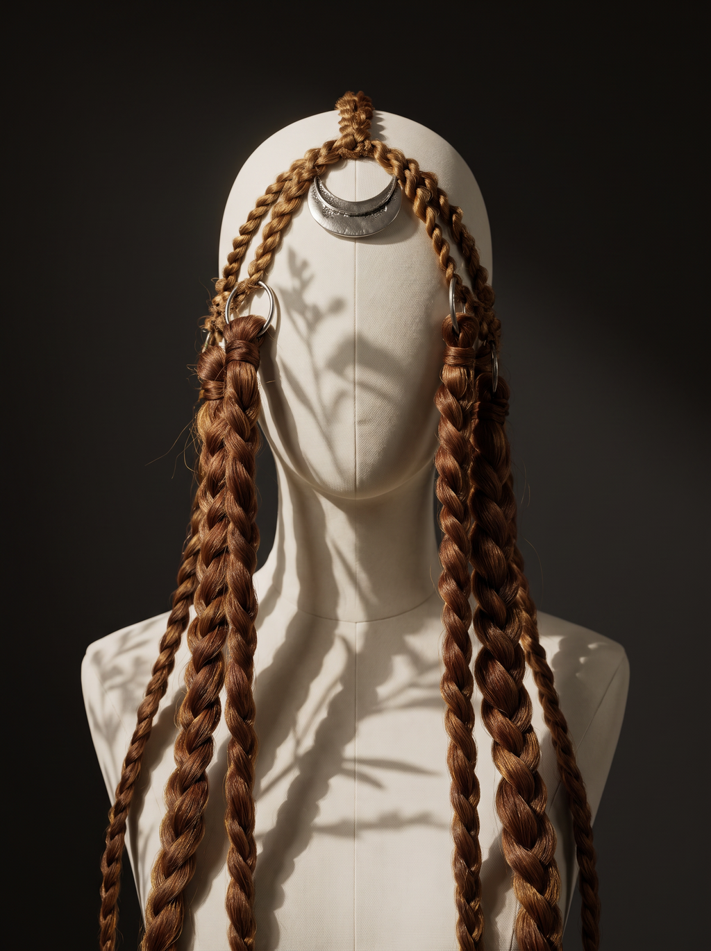 Handmade Headpiece with braids