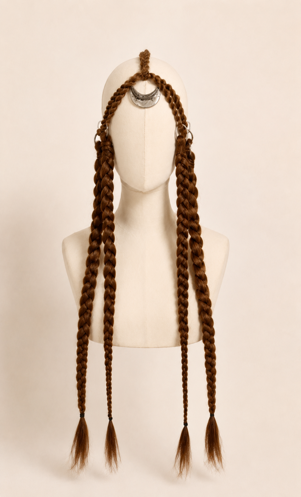 Handmade Headpiece with braids